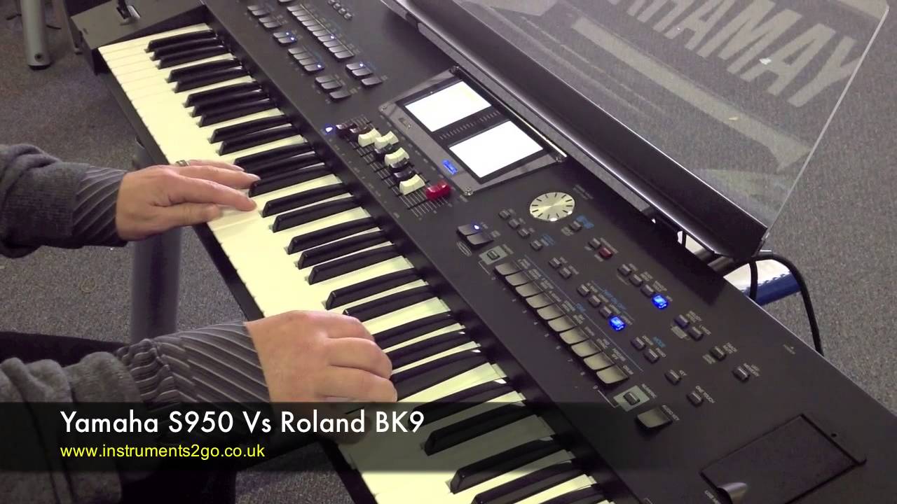 roland keyboards demos